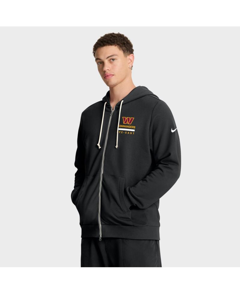Men's Black Washington Commanders Sideline Standard Issue Utility Player Dri-FIT Full-Zip Hoodie