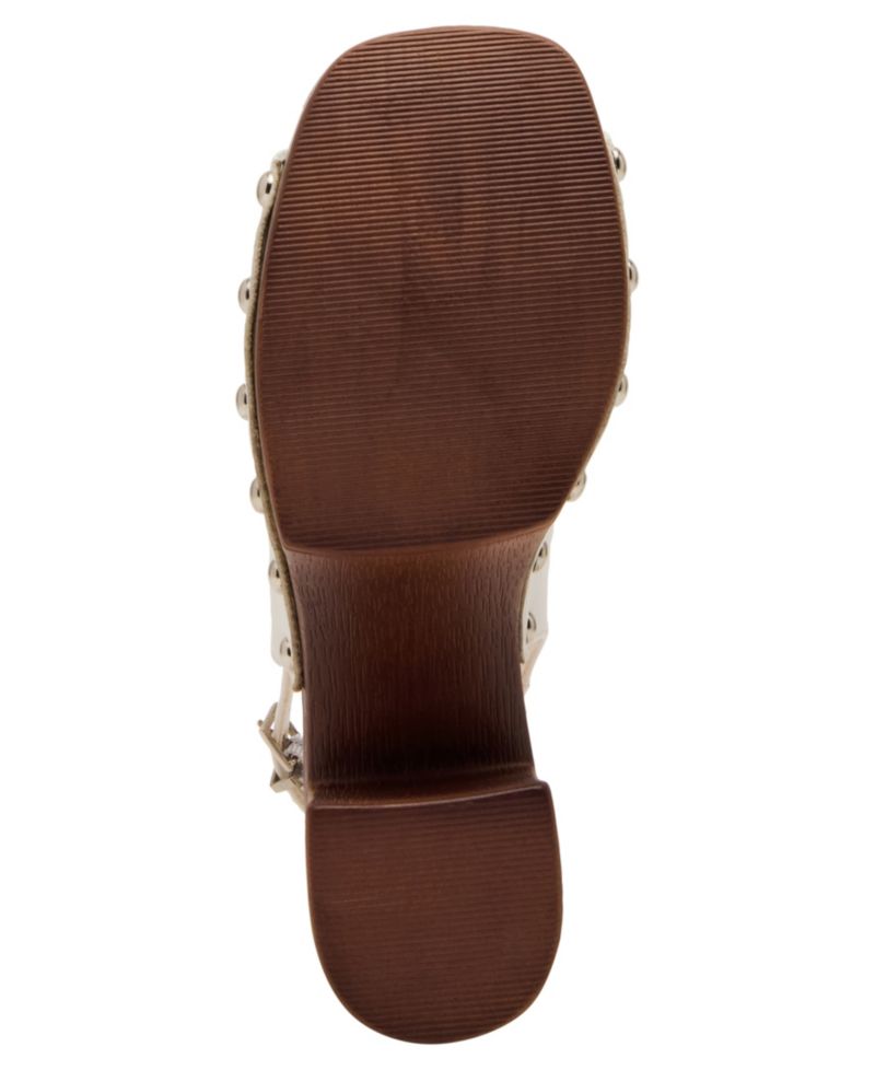 Women's Xanadu Wooden Platform Slingback Pumps