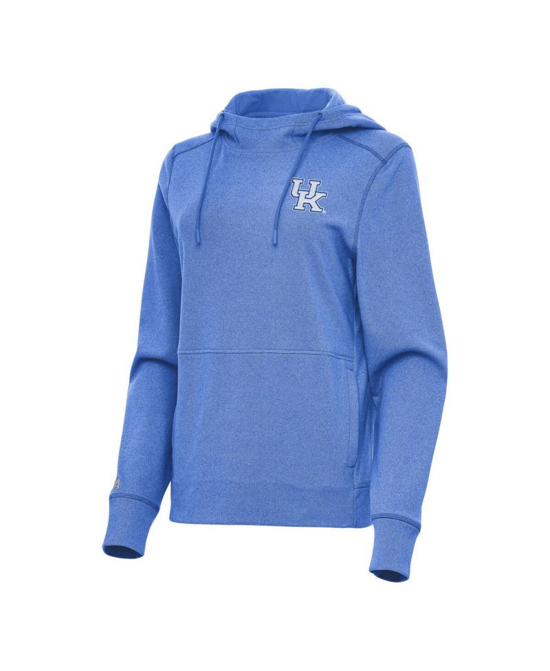 Women's Heather Royal Kentucky Wildcats Justice Pullover Hoodie