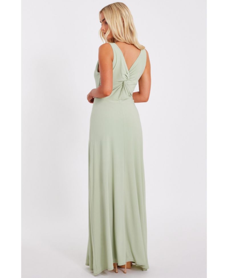 Women's Cowl Neck Maxi Dress