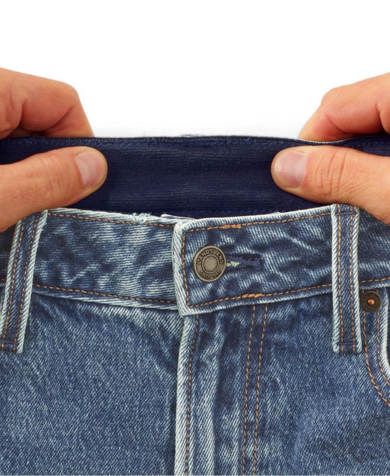 Men's Stretch Comfort Waist Relaxed Fit Jean