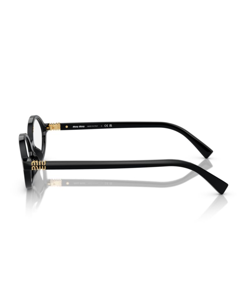 Woman Oval Plastic MU 01XV Eyeglasses