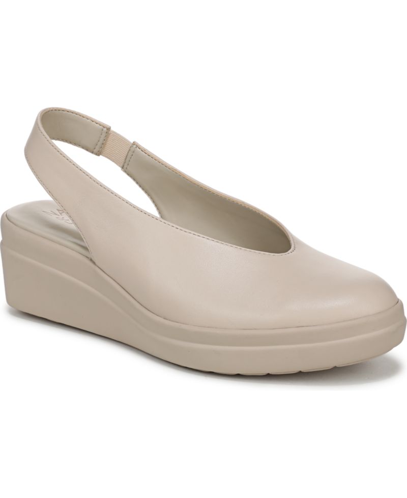 Women's Sutton Slingback Leather Wedges