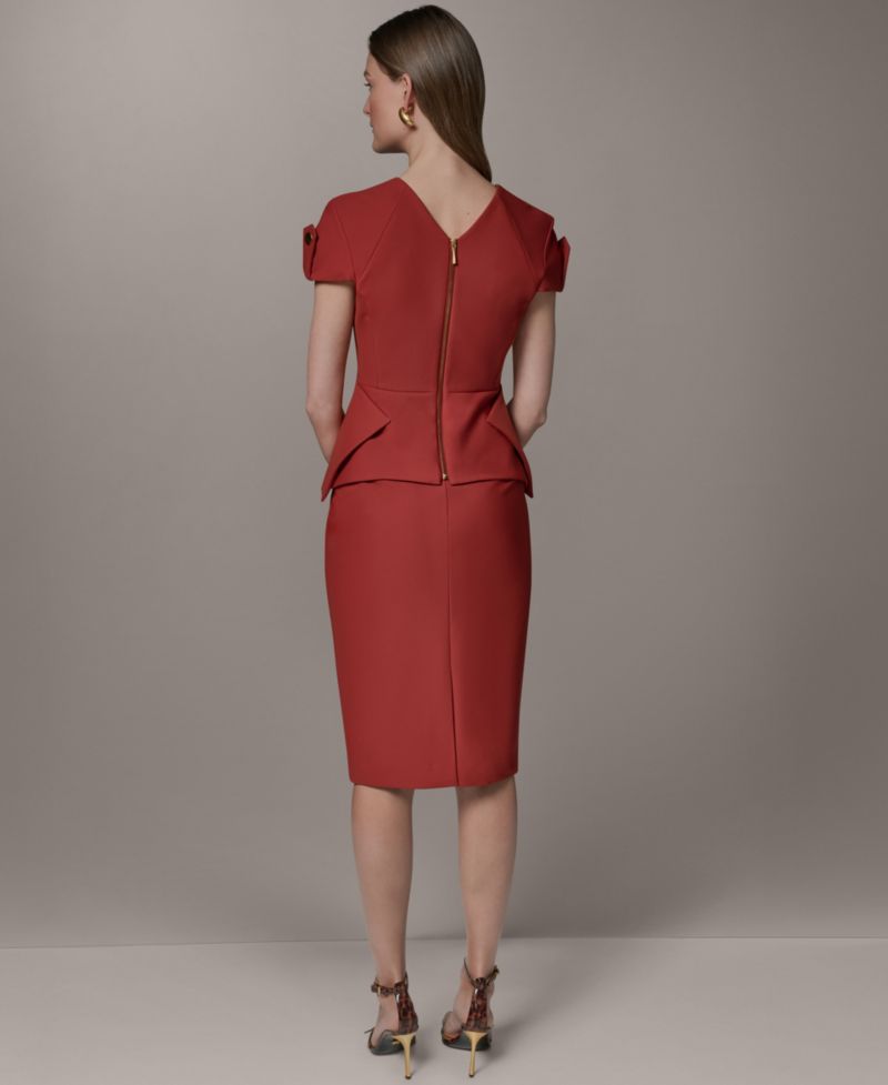 Petite Pencil Midi Skirt