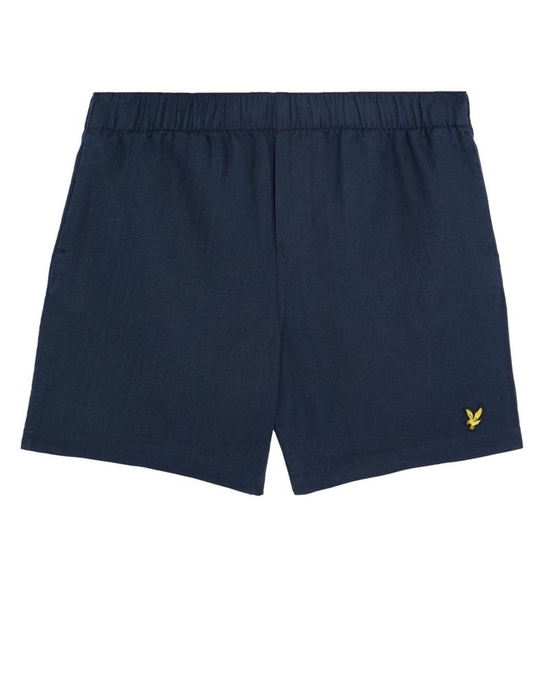 Men's Linen Deck Shorts