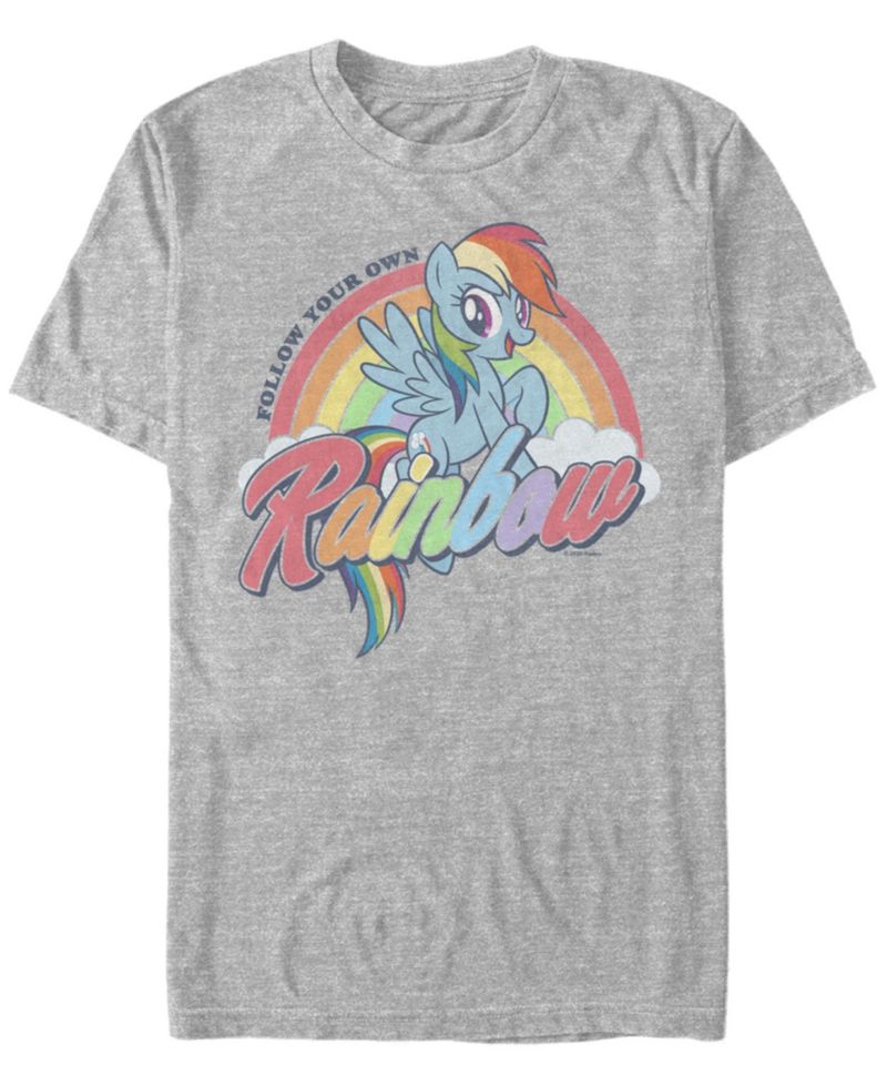 Men's Rainbow Short Sleeve Crew T-shirt