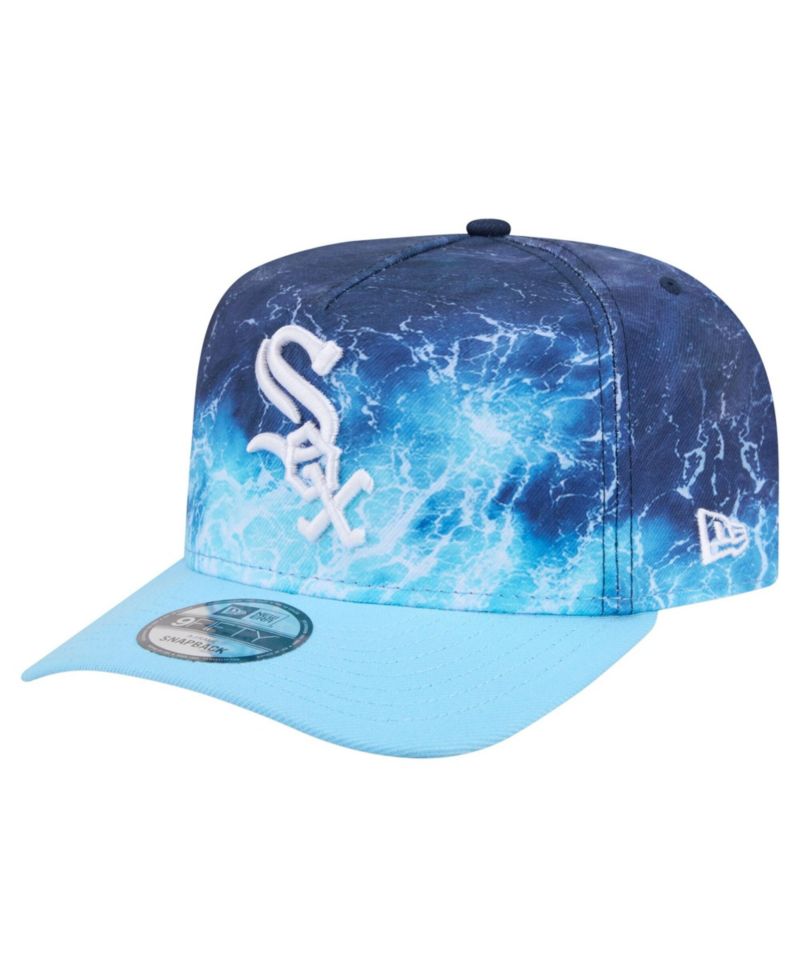 Men's Light Blue Chicago White Sox Deep Water Pre-Curved 9FIFTY A-Frame Snapback Hat