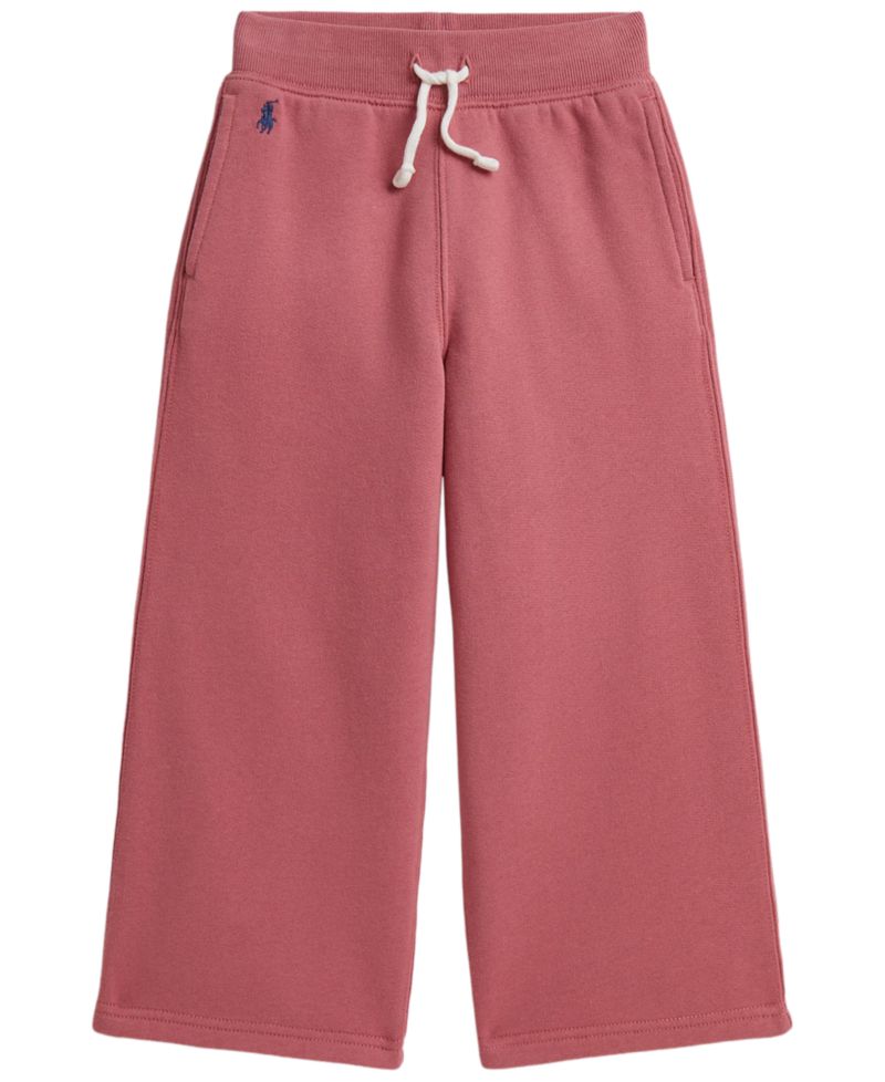 Girls' 2T-6X Fleece Wide-Leg Sweatpants