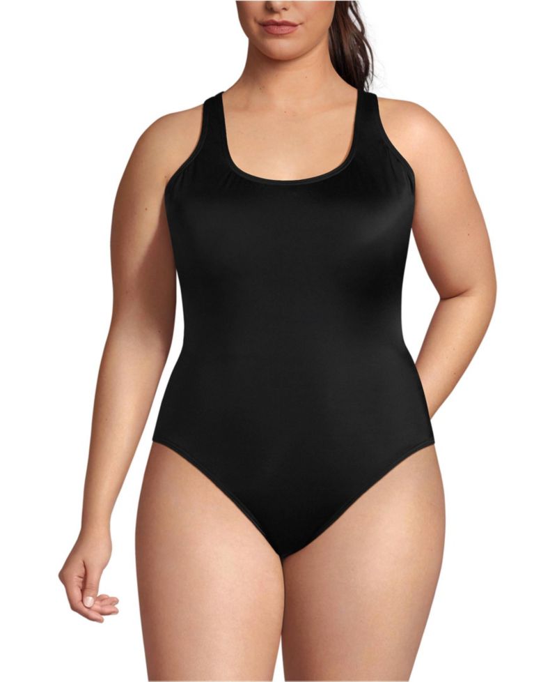 Women's Tugless X-Back One Piece Swimsuit