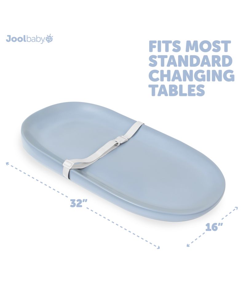 Waterproof Baby Changing Pad - Easy to Clean, Lightweight & Portable - Large Foam Cushion for Comfort