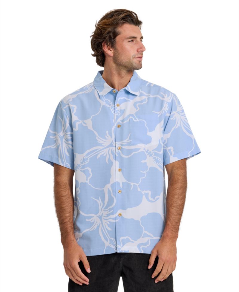 Quiksilver Men's Bay Breeze Short-Sleeve Shirt
