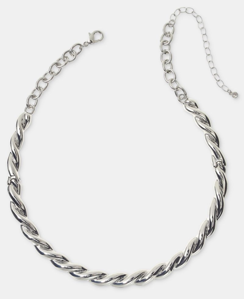 Twist Collar Necklace, 16" + 3" extender