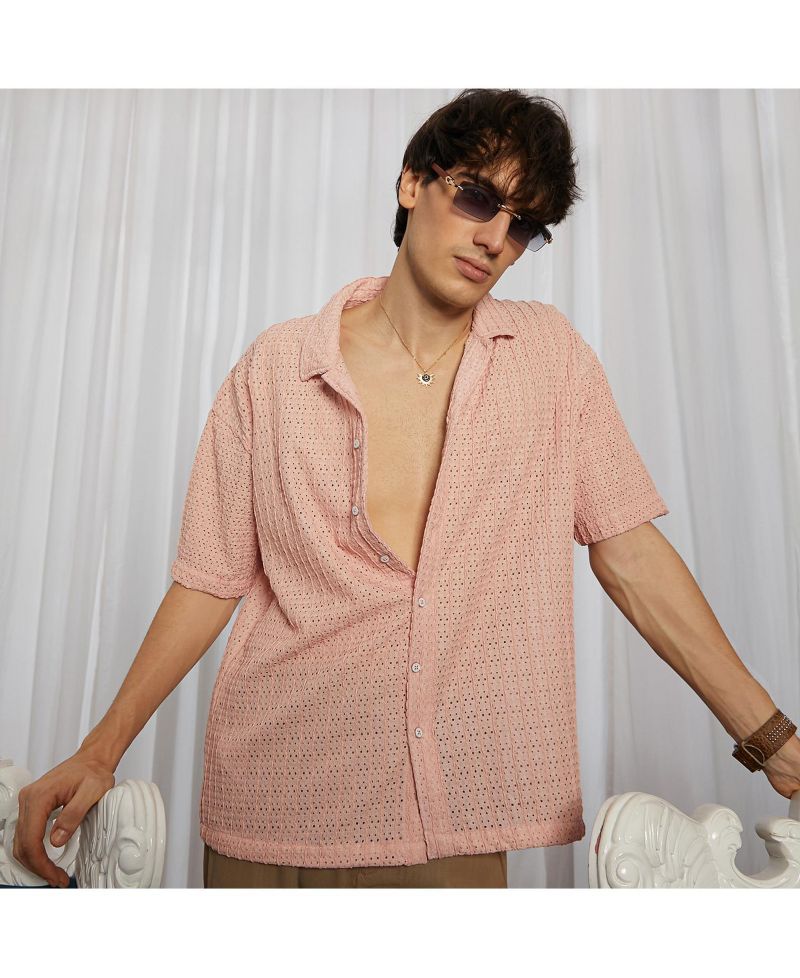 Strokes-Textured Shirt