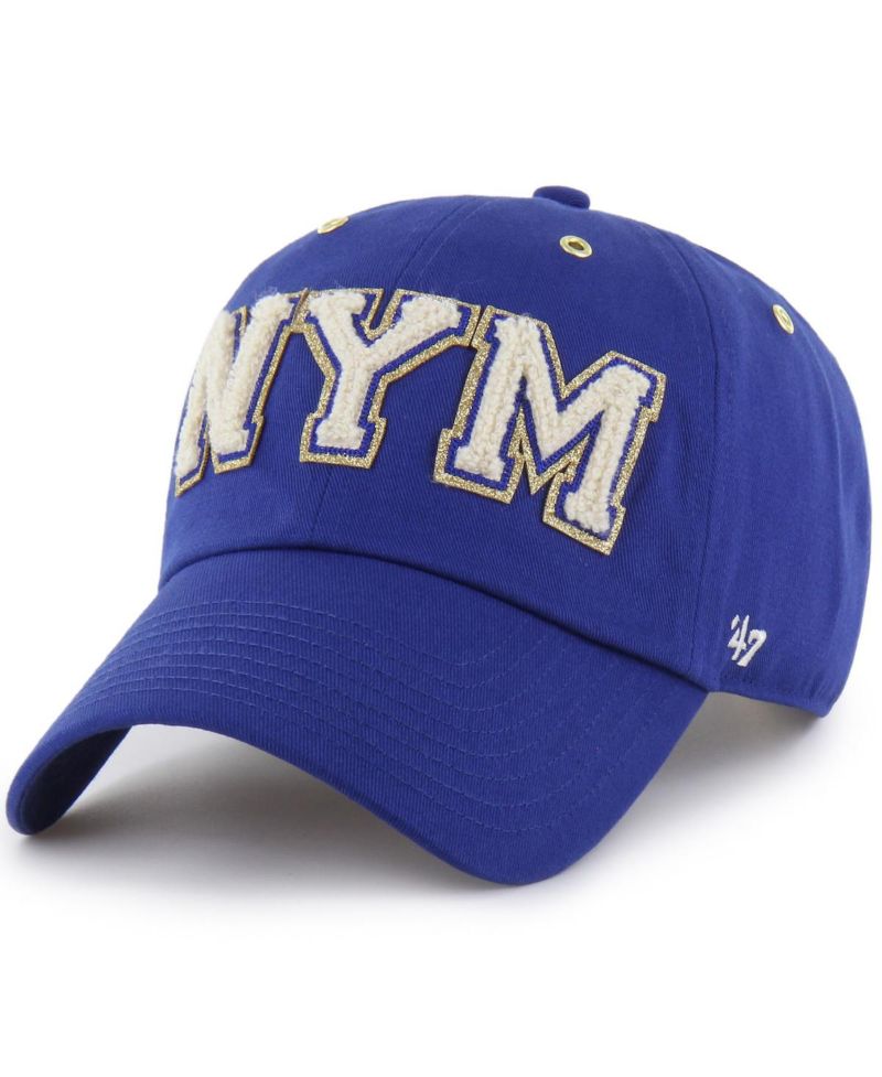 Men's x Royal New York Mets Acro Charm Clean Up Adjustable Hat