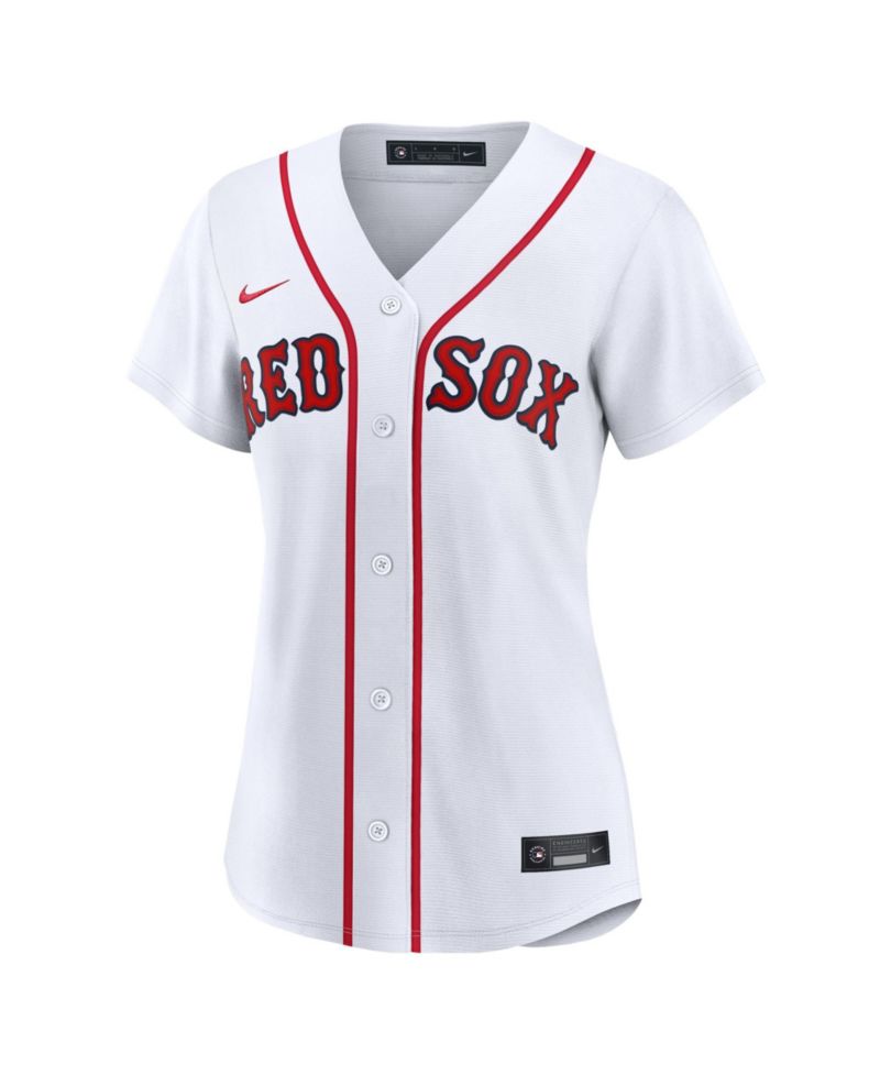 Women's Boston Red Sox Trevor Story V-Neck Loose Fit Short-Sleeve Jersey