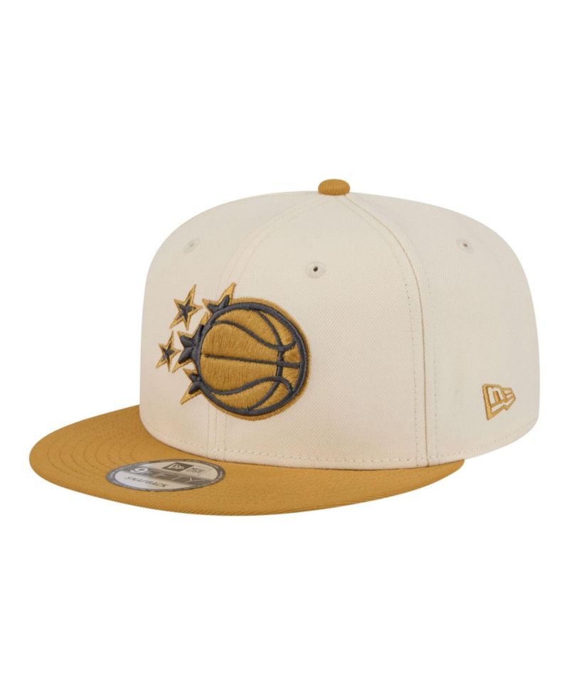 Men's Cream/Tan Orlando Magic Two-Tone Color Pack 9FIFTY Snapback Hat
