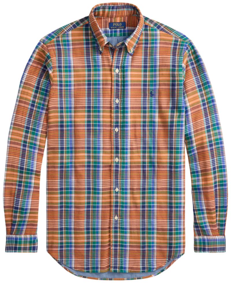 Men's Plaid Double-Faced Shirt
