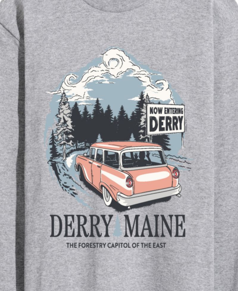 Men's Welcome to Derry Destination Graphic T-Shirt
