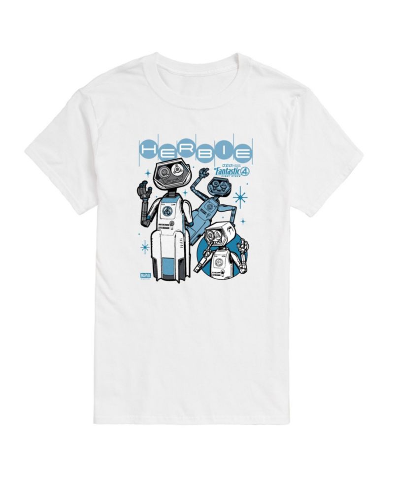Men's The Fantastic Four First Steps Herbie Short Sleeve T-Shirt