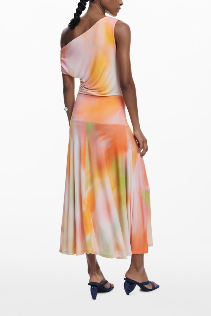 Women's Asymmetric long dress