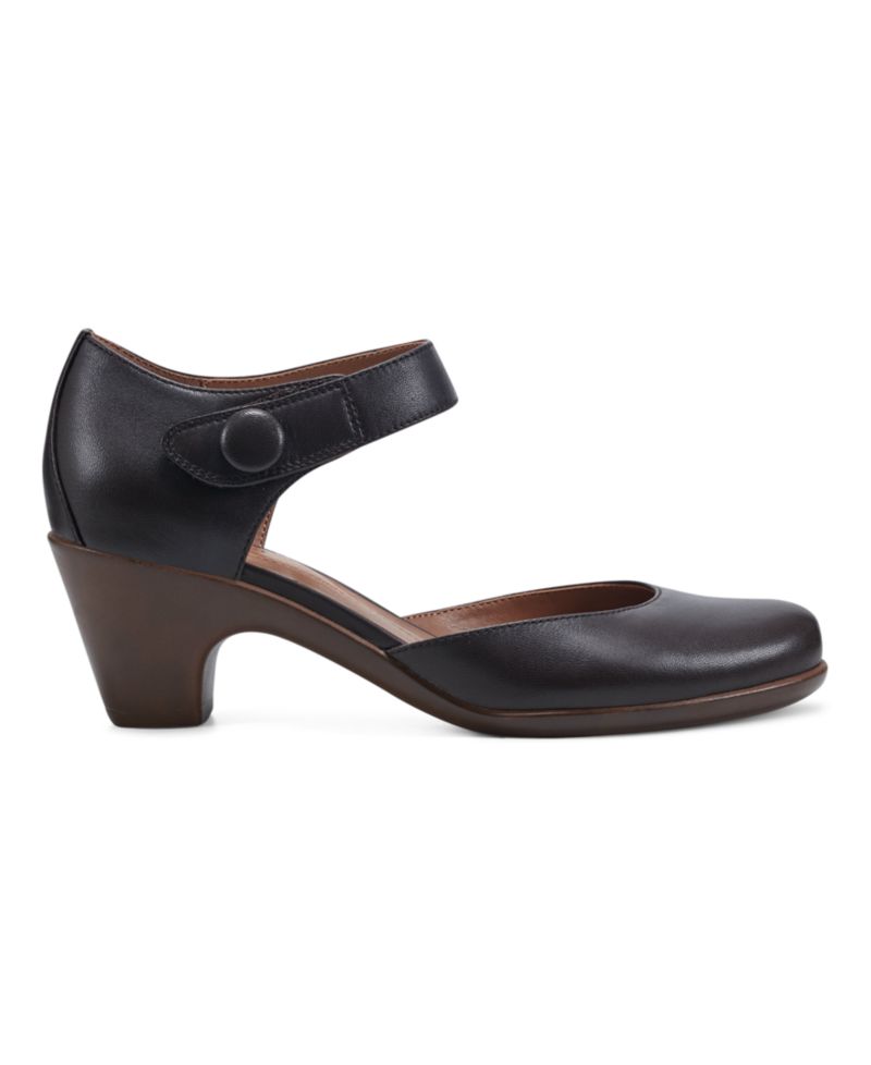 Women's Clarice Mary Jane Block Heel Pumps