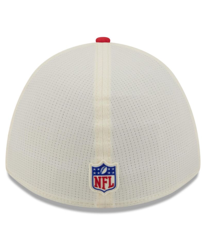 Men's Cream/Red Kansas City Chiefs 2026 NFL Training Camp 39THIRTY Flex Hat