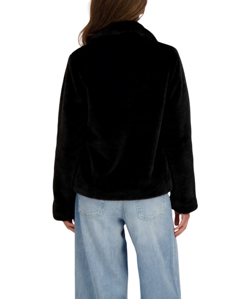 Women's Short Faux Fur Jacket