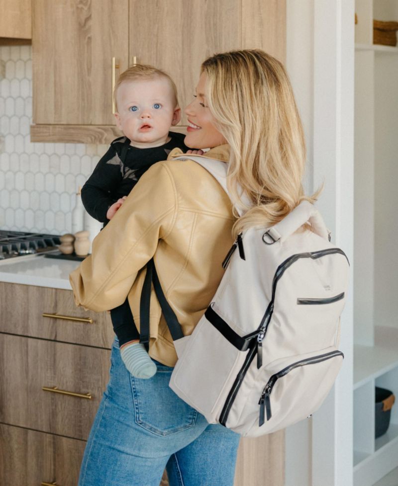 Witney Carson Classic Diaper Backpack - Cloud