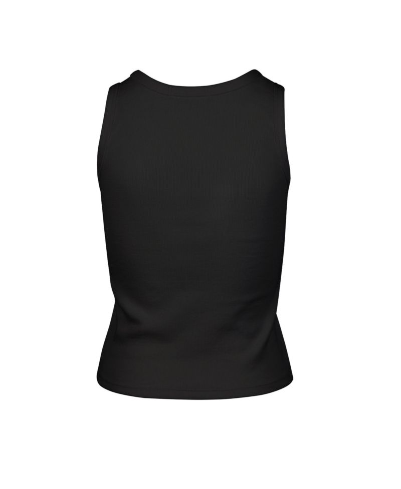 Women's Pittsburgh Steelers Cropped Ribbed Tank Top