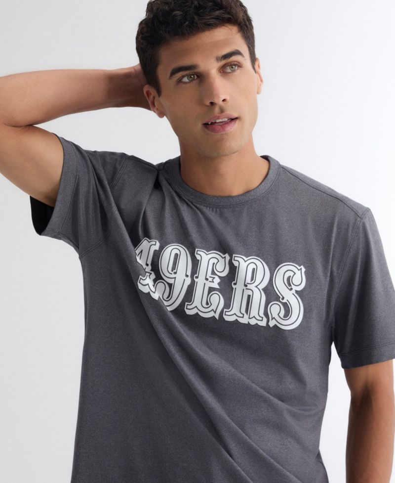 Men's Charcoal San Francisco 49ers Clutch T-Shirt