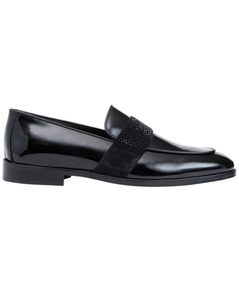 Men's Howard Patent Leather Round Toe Loafers