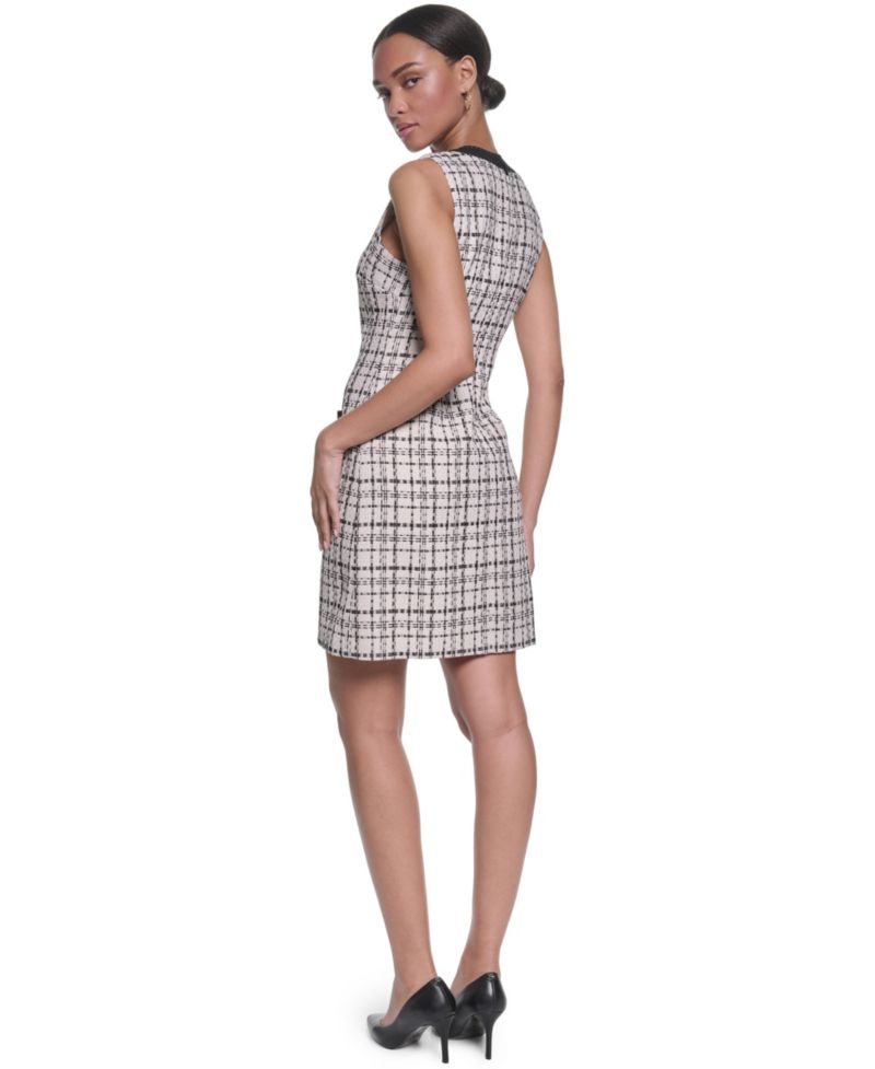 Women's Sleeveless Shift Dress