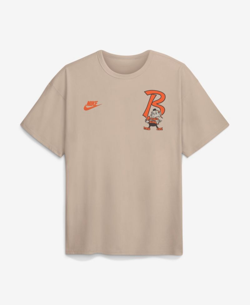 Men's Sand Cleveland Browns Night Primary Max90 T-Shirt