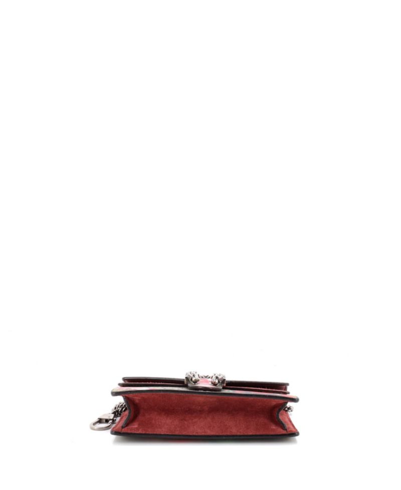 Super Mini Dionysus Bag Blooms Print GG Coated Canvas