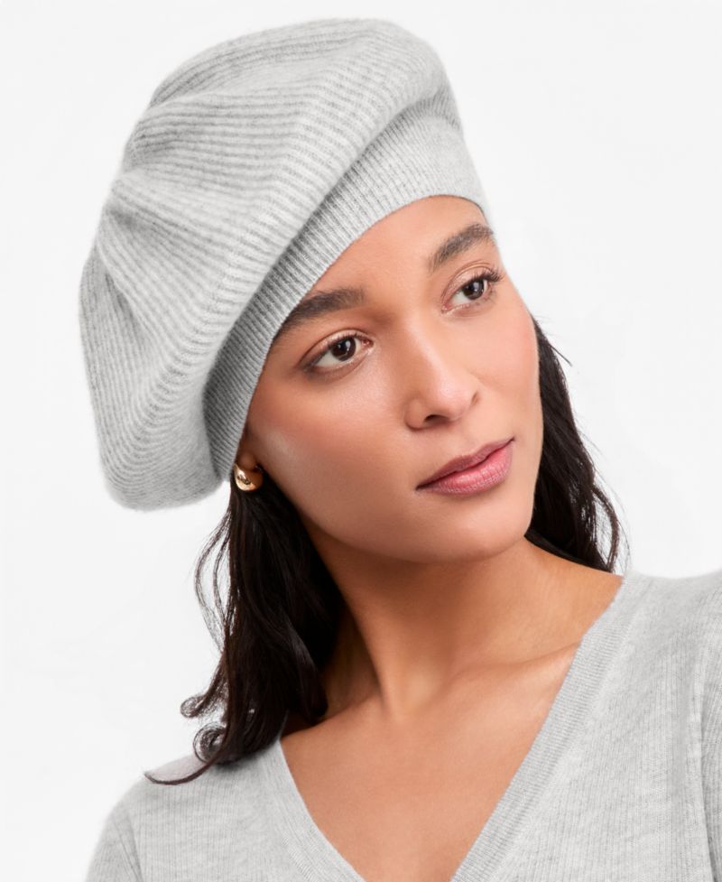 Cashmere Knit Beret