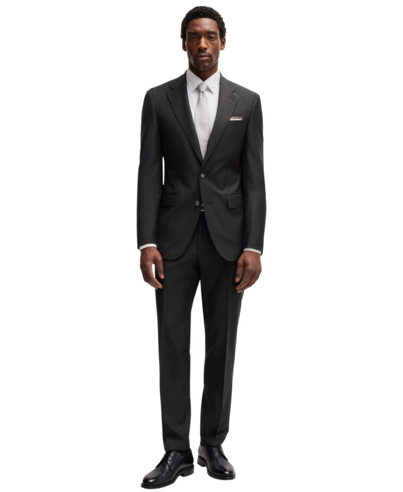 Men's Virgin Wool Slim-Fit Jacket