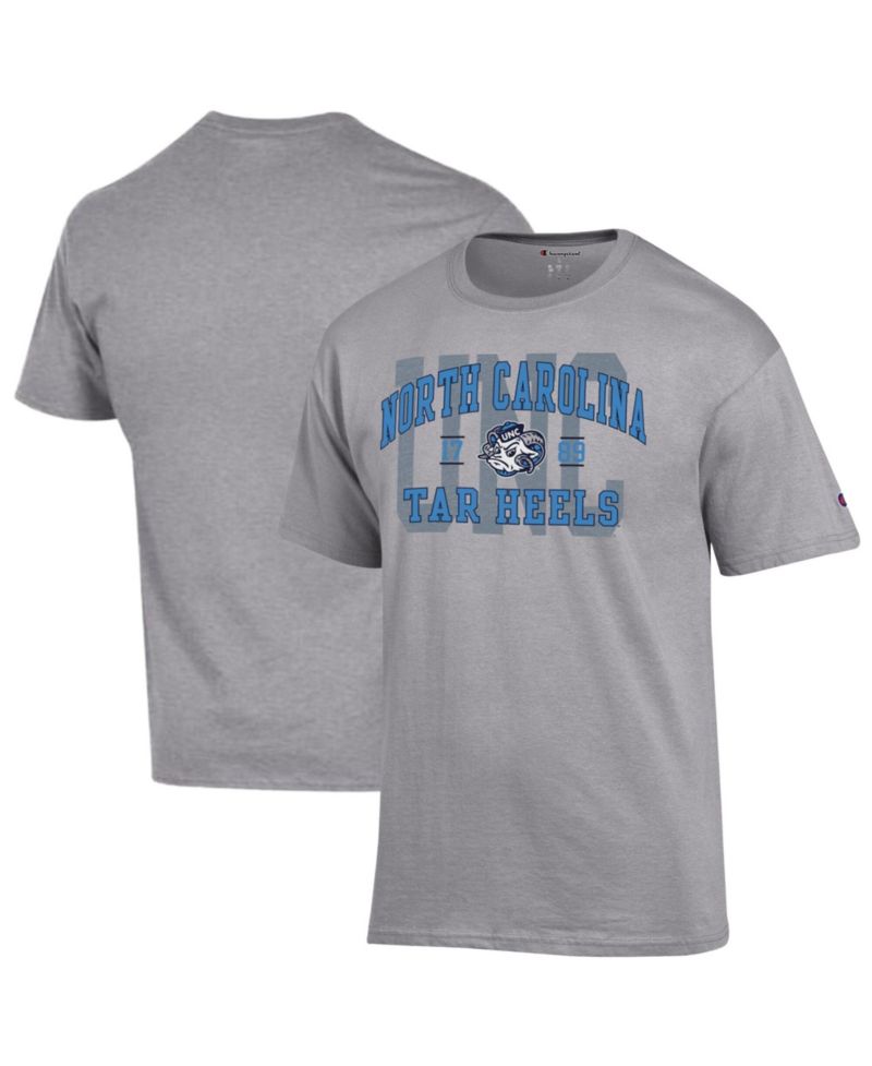 Men's Heather Gray North Carolina Tar Heels Varsity T-Shirt