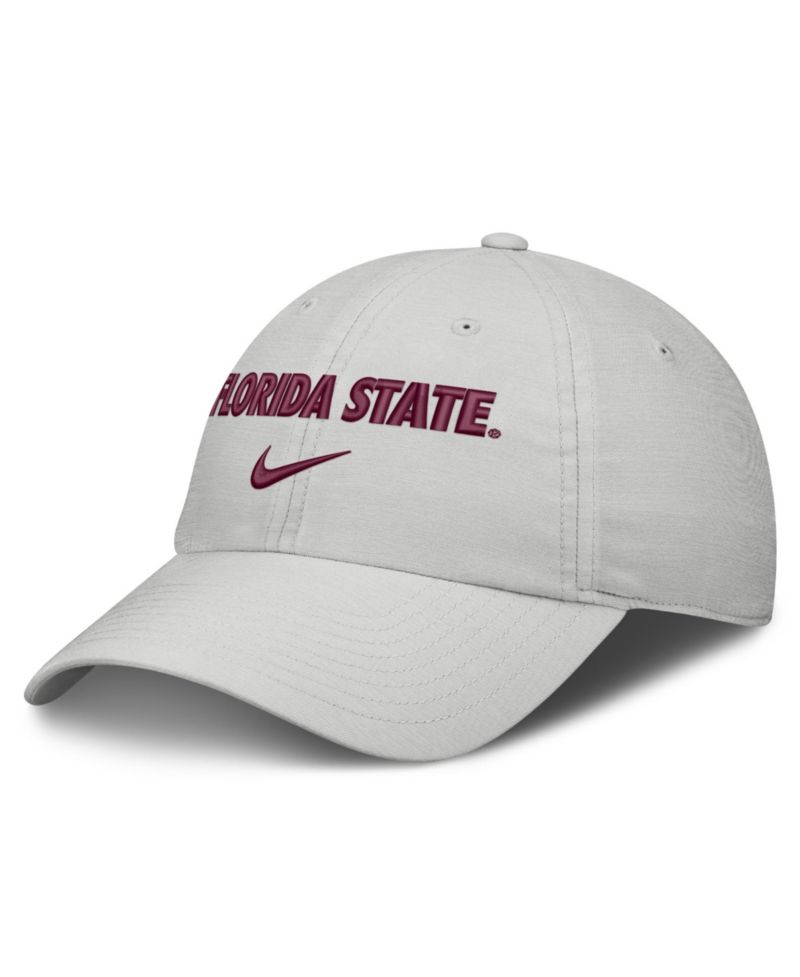 Men's and Women's Gray Florida State Seminoles 2026 On-Field Gameday Club Adjustable Hat