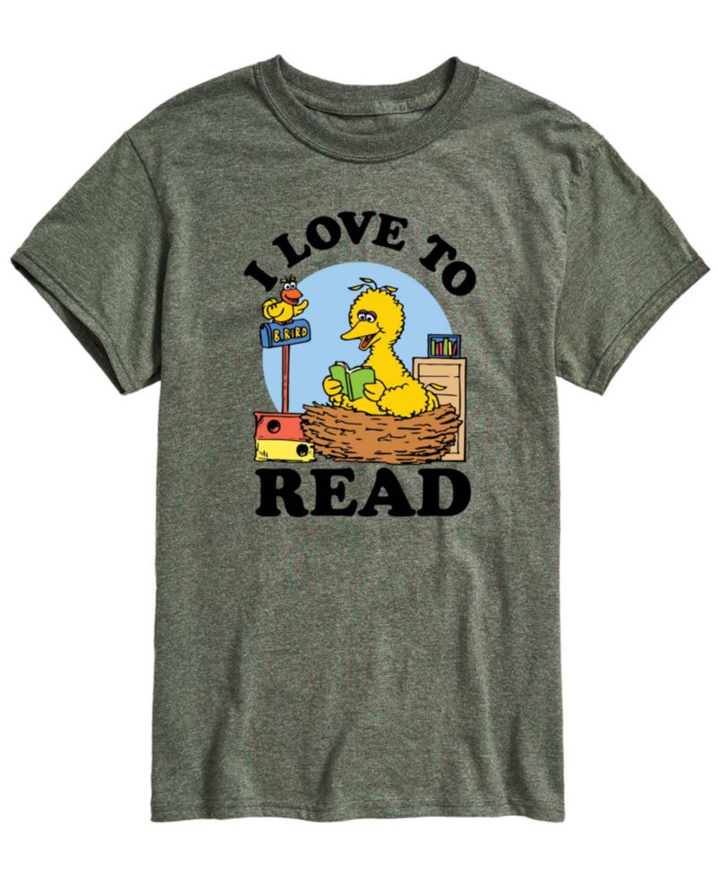 Men's Sesame Street Love To Read Short-Sleeve Graphic T-Shirt