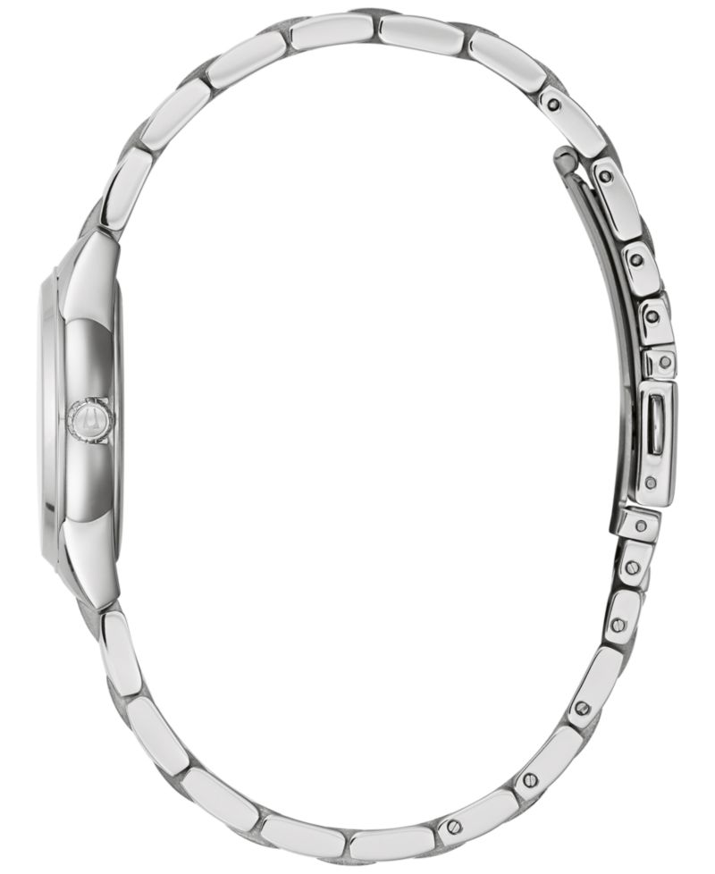 Women's Sutton Diamond Accent Stainless Steel Bracelet Watch 28mm