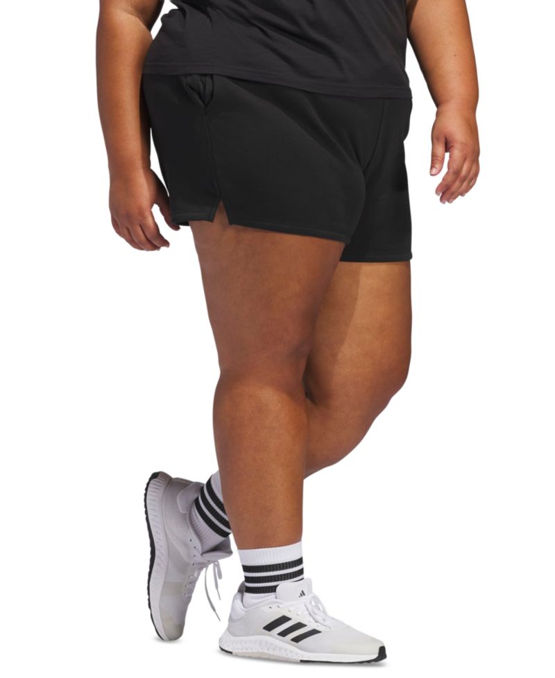 Plus Size Essentials Small Logo Shorts