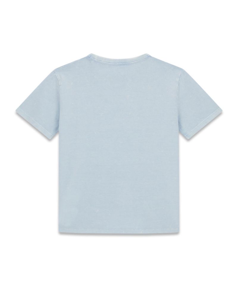 Boys' 7-18 Garment-Dyed Logo T-Shirt