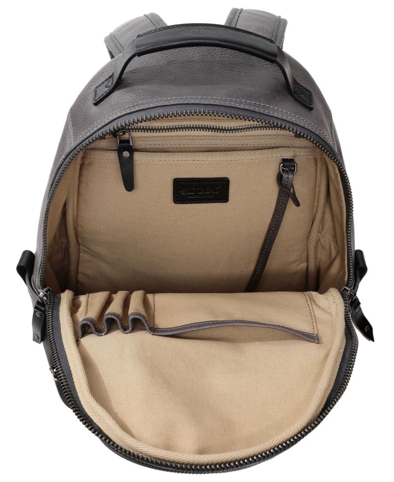 Sun-Wing Small Leather Backpack