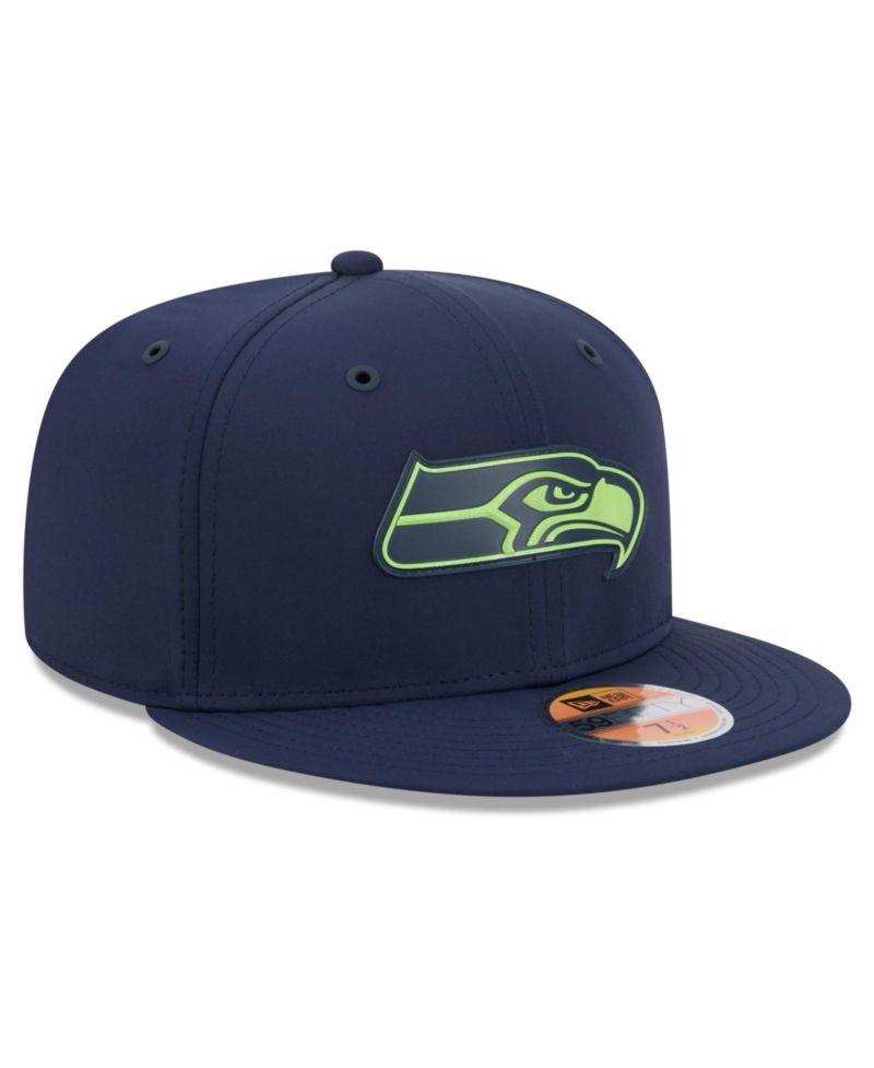 Men's College Navy Seattle Seahawks 2026 Sideline 59FIFTY Fitted Hat