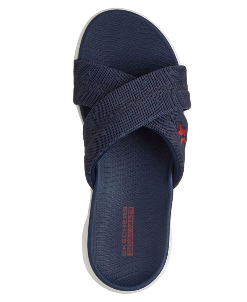 Women's GO WALK Flex - Lyra Slide Sandals from Finish Line