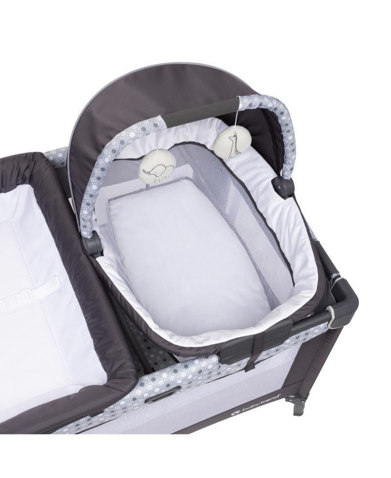 Nursery Den Playard with Rocking Cradle