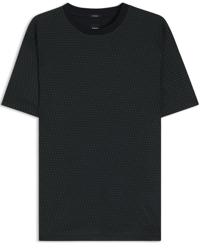 Men's Mercerized-Cotton Monogram T-Shirt