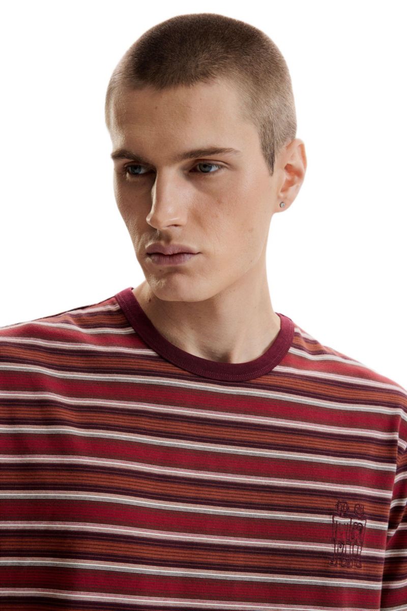 Men's Striped knit t-shirt