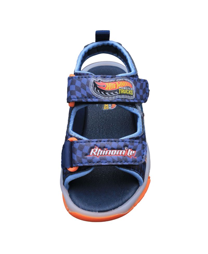 Boy's (7T-10T) Monster Trucks Light-Up Sandals