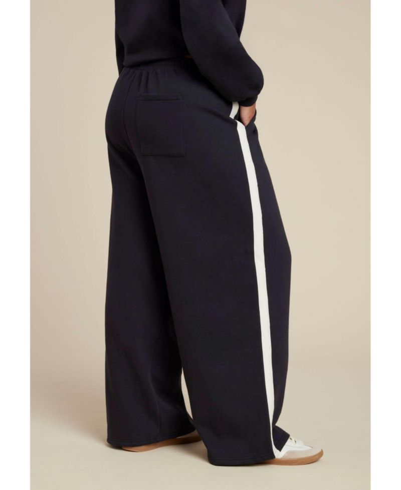 Women's Plus Size Stripe Detail Sweatpant